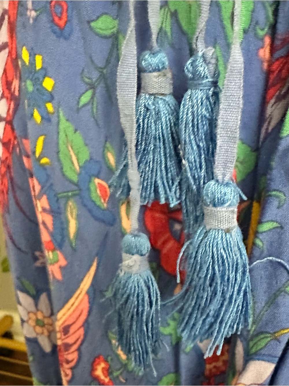 Spell Lovebird Half Moon Maxi Skirt in Deep Sky - Picture 10 of 13
